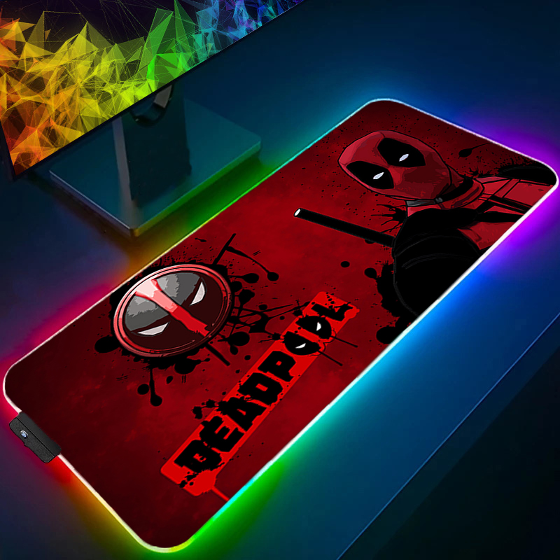 Gaming Keyboard He - LED Mouse Pad Gaming Backlight Lock