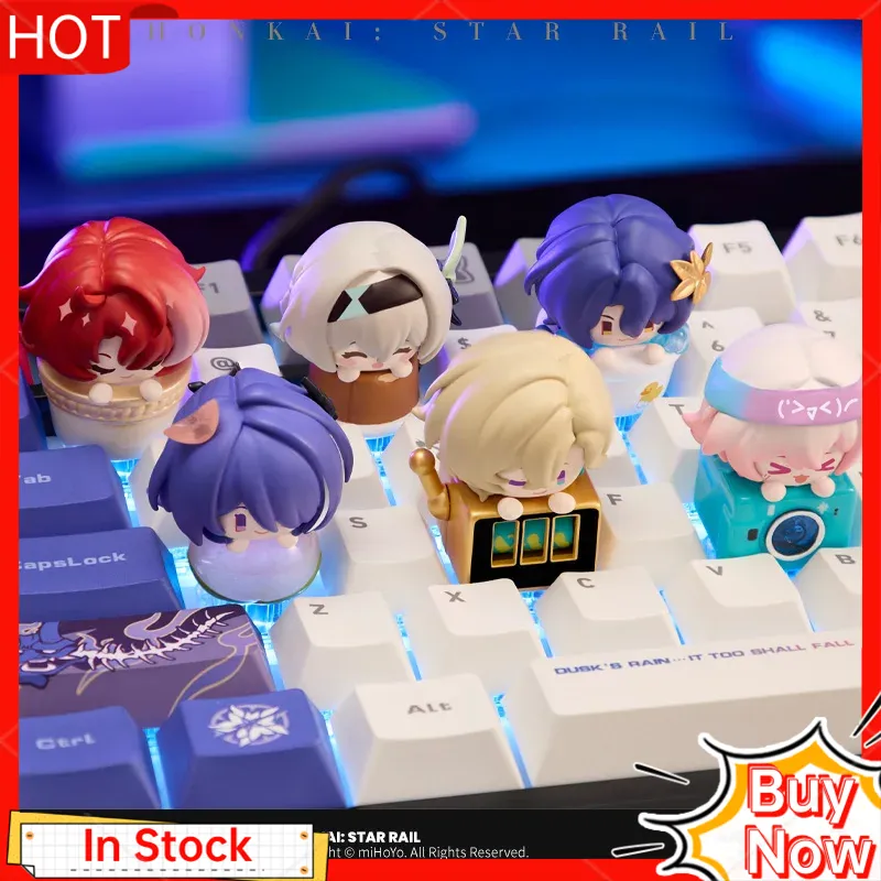 Gaming Keyboard He - Mihoyo Honkai Star Rail Anime Figure