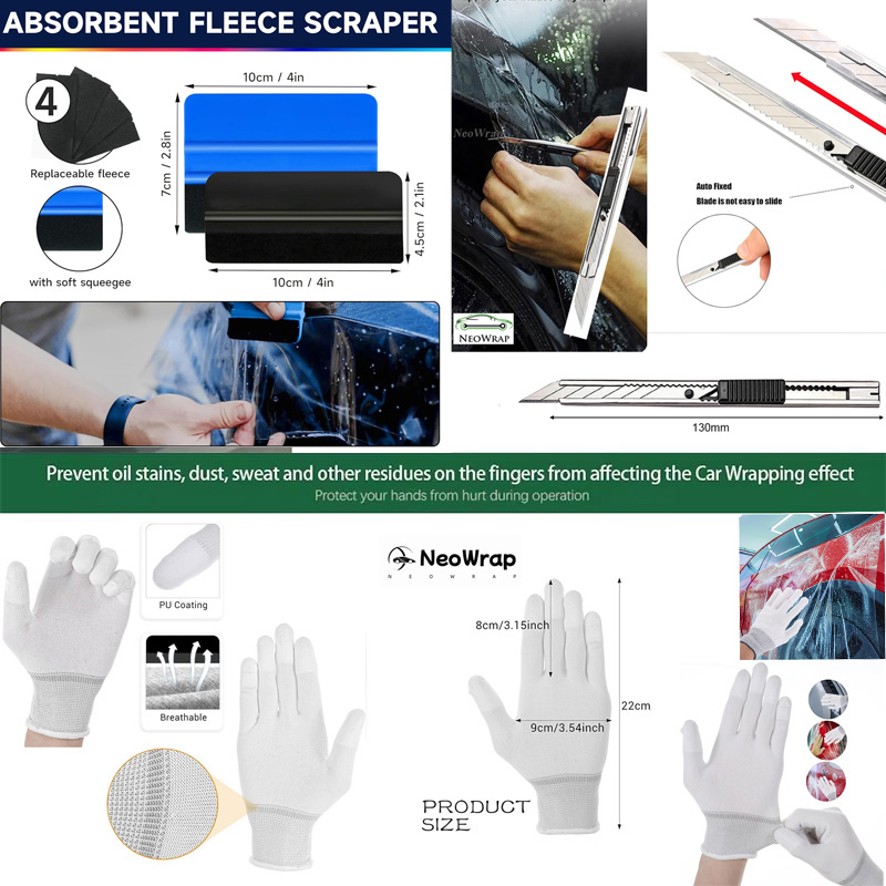 Window Tint Kit Car Wrap Tools - Gasket Mount Kit review and price