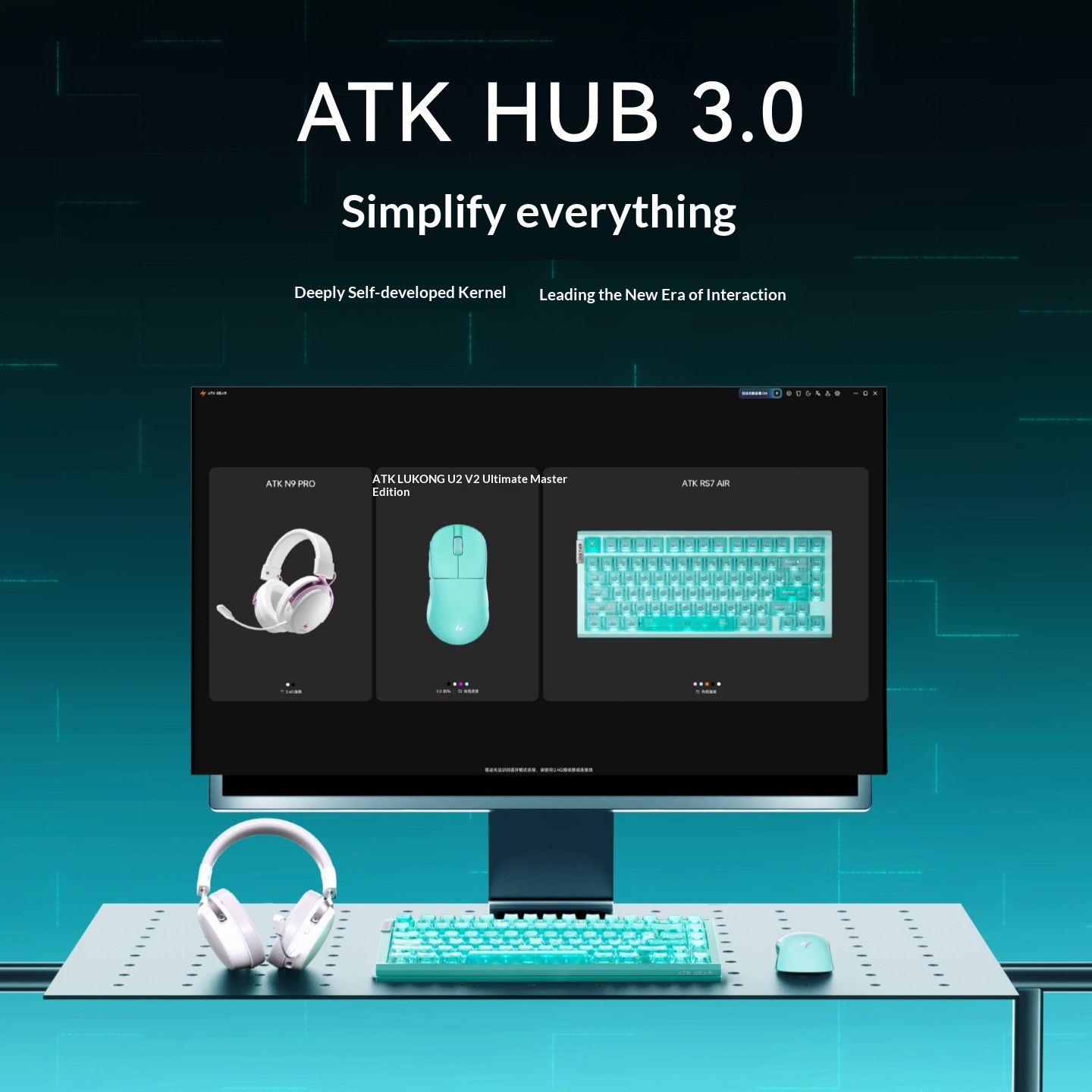 ATK RS7 Air Cyber Magnetic Swi - Gaming Keyboard Hall Effect Switches review and price