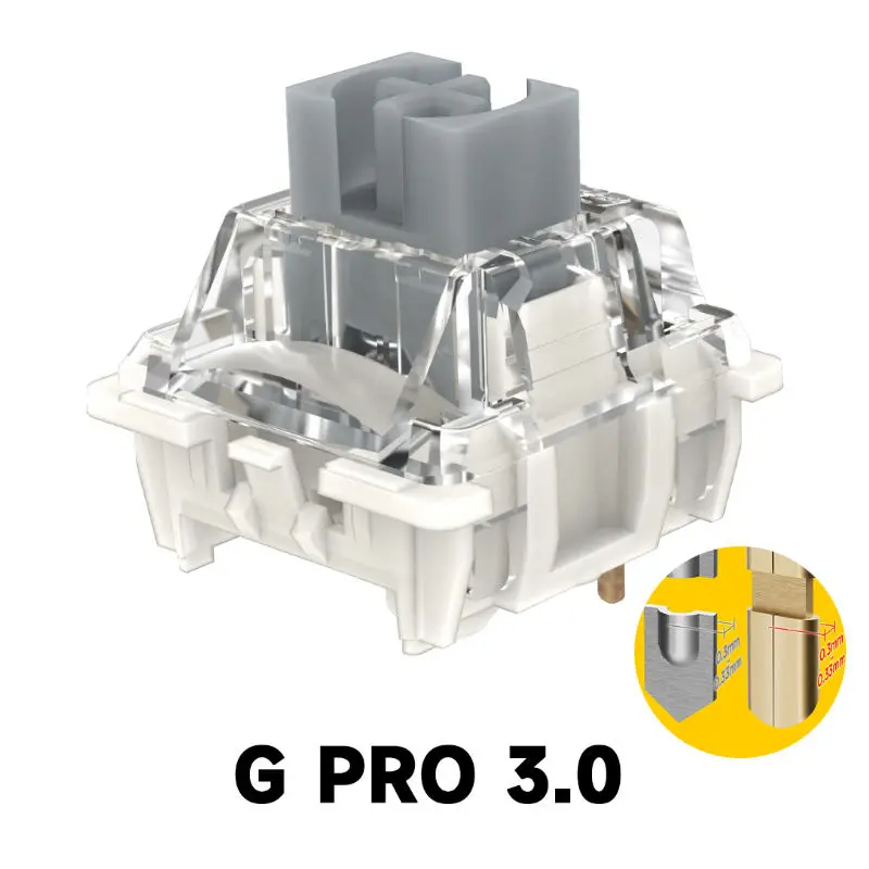 Gateron Pro 3.0 V3 Switch 3pin - Keyboard Lube Kit review and price