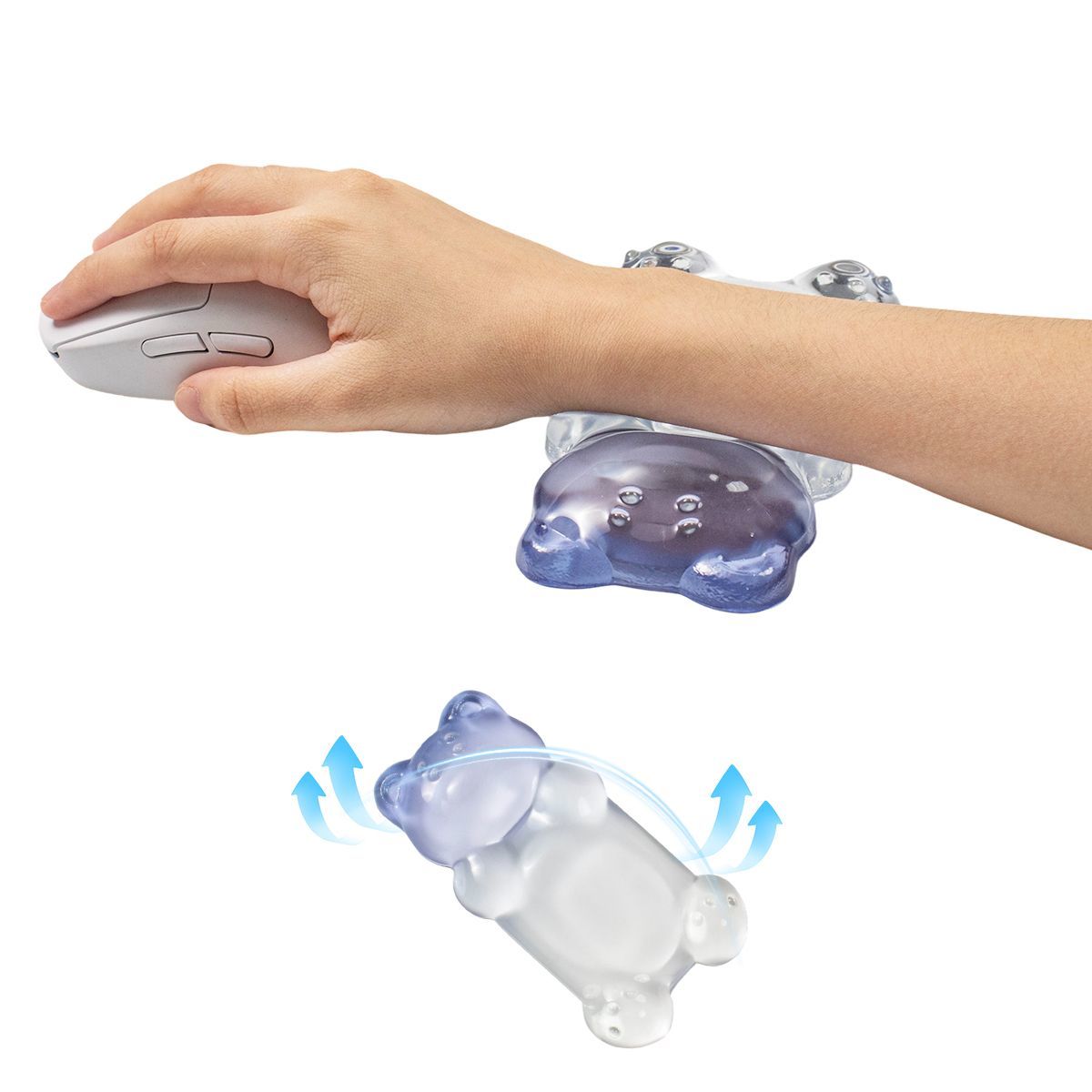 Cute Bear Shape Wrist Rest Tra - Gaming Keyboard Number Pad review and price