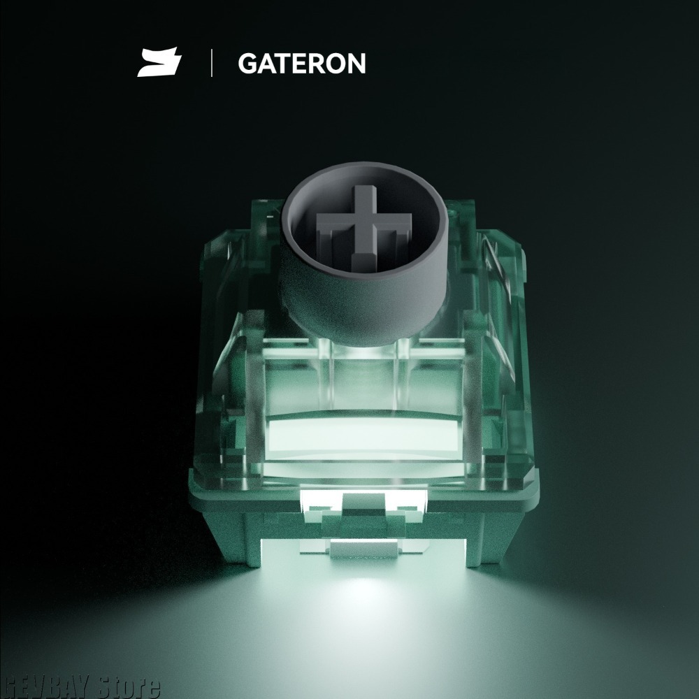 GATERON Magnetic Jade Ultra Sw - Gaming Keyboard Hall Effect Switches review and price