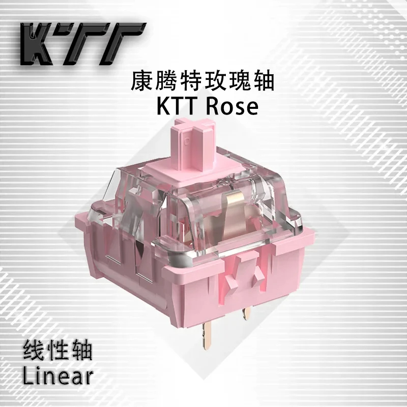 KTT Rose Switch Linear 63g 5pi - Keyboard Lube Kit review and price