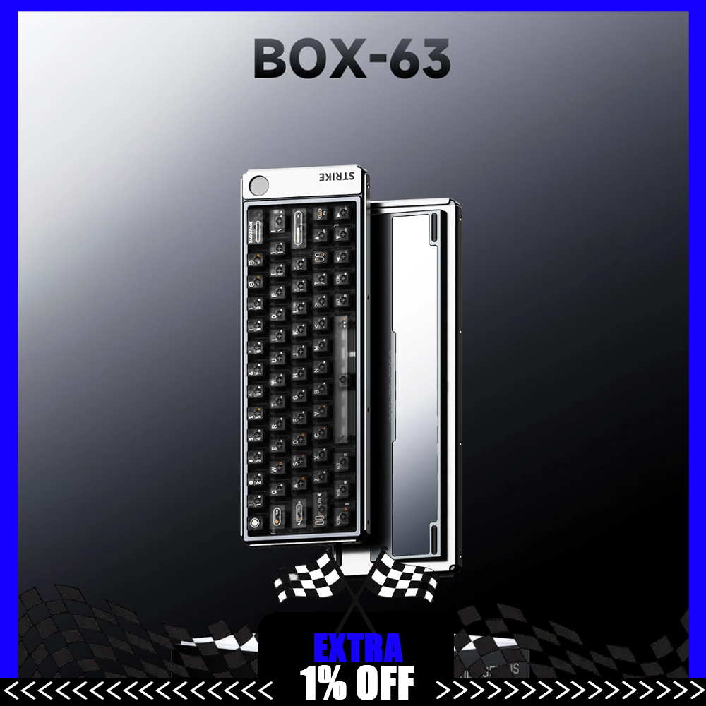 AULA BOX63 Mechanical Keyboard - Gaming Keyboard Hall Effect Switches review and price