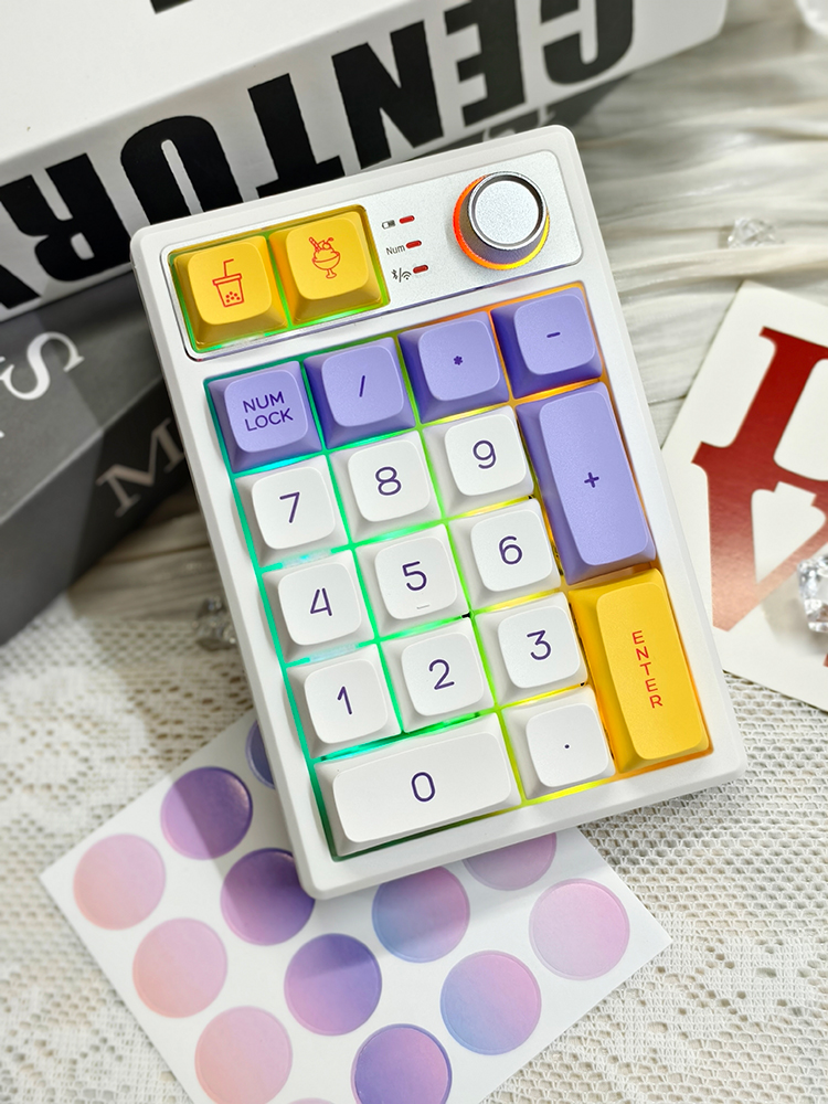 Tri Modes Bluetooth KEYCOOL Pr - Gaming Keyboard Number Pad review and price