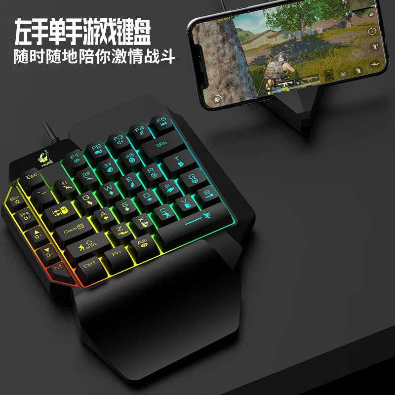 K15 one-handed keyboard Gun Go - Keyboard Gaming Amazon review and price