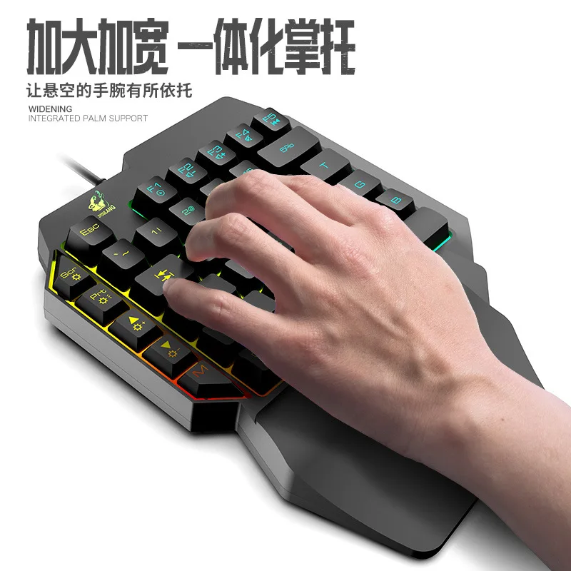 K15 one-handed keyboard Gun Go - Keyboard Gaming Amazon review and price
