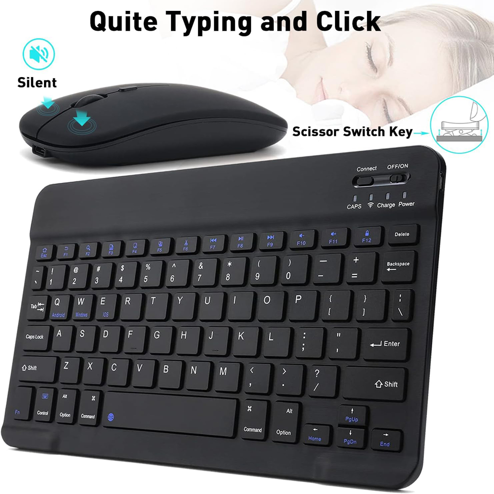10 lnch Wireless  Bluetooth Mi - Gaming Keyboard Mechanical Wireless review and price