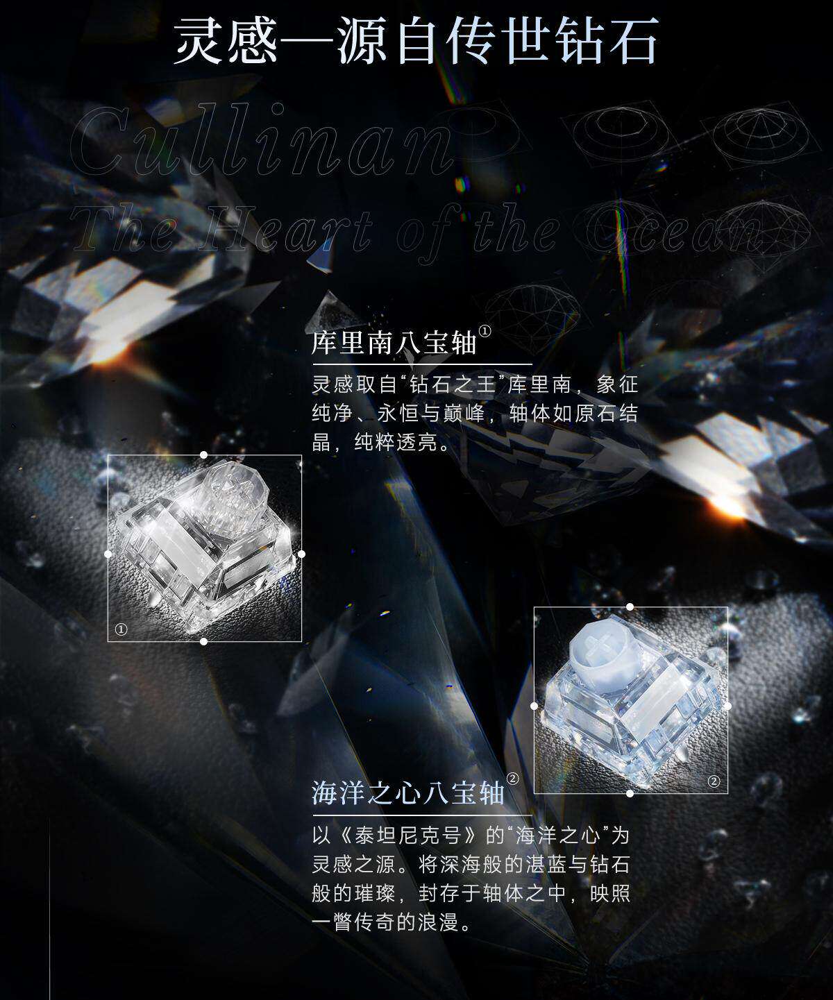 WS Wuque Studio Babao Diamond  - Gaming Keyboard Hall Effect Switches review and price
