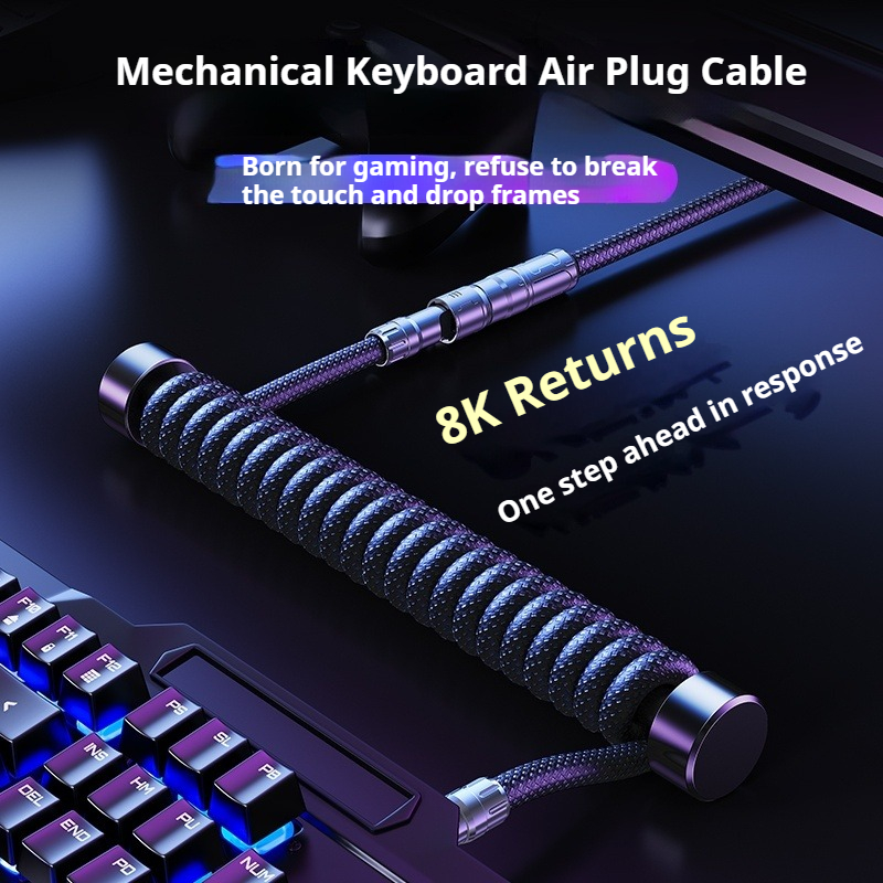 Eary 1.2m Coiled Keyboard Cabl - Gaming Keyboard Ergo review and price
