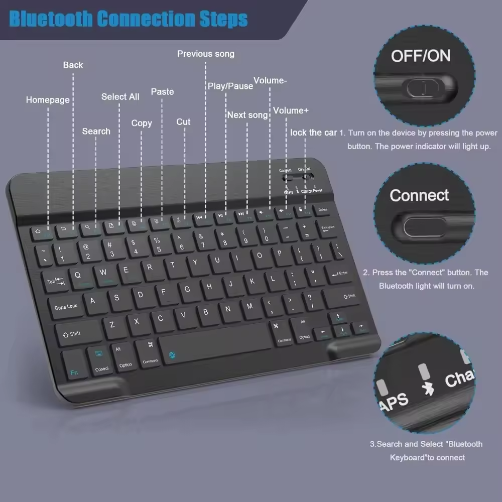 Bluetooth Wireless Keyboard Mo - Gaming Keyboard Mechanical Wireless review and price