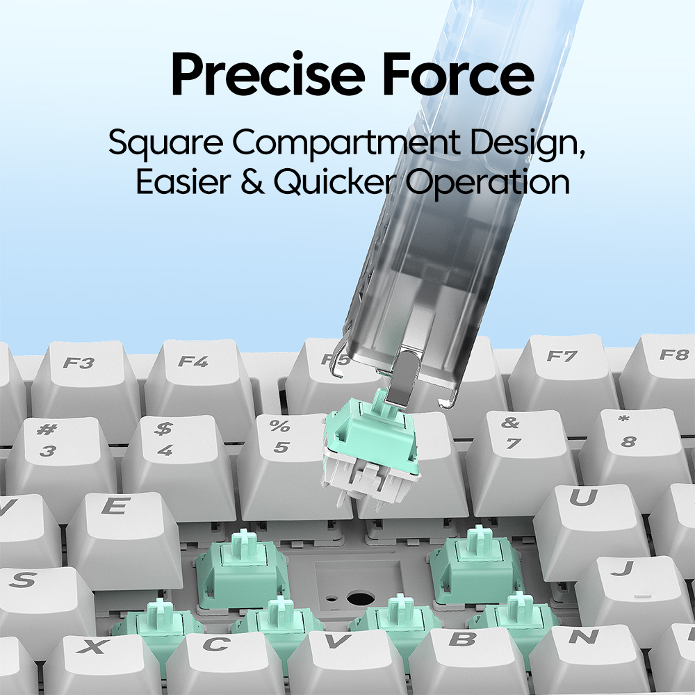 2 In 1 Keyboard Keycaps Switch - Keycap Puller Ring review and price
