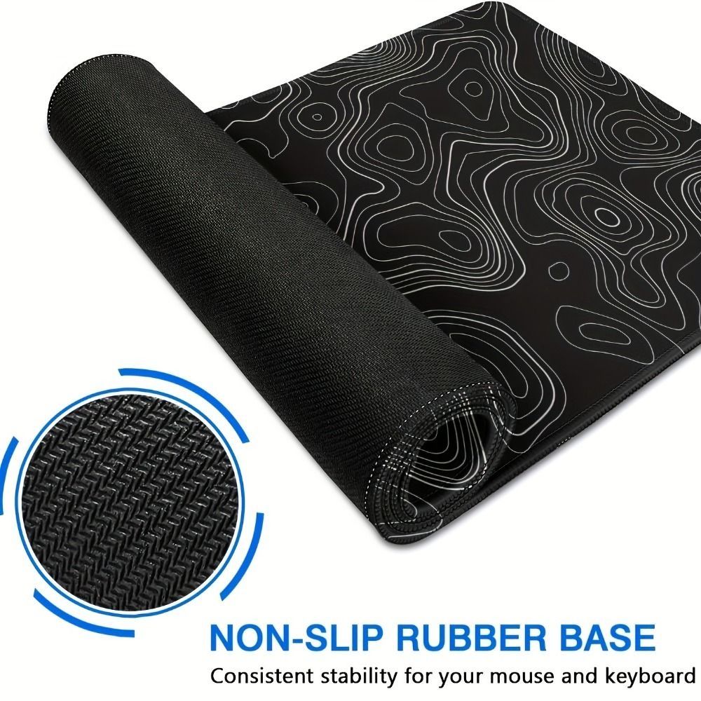 Professional Gaming Topographi - Gaming Keyboard And Mouse Pad review and price