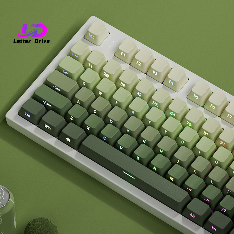 135 Key Cherry Profile Green G - Gaming Keyboard Typewriter review and price