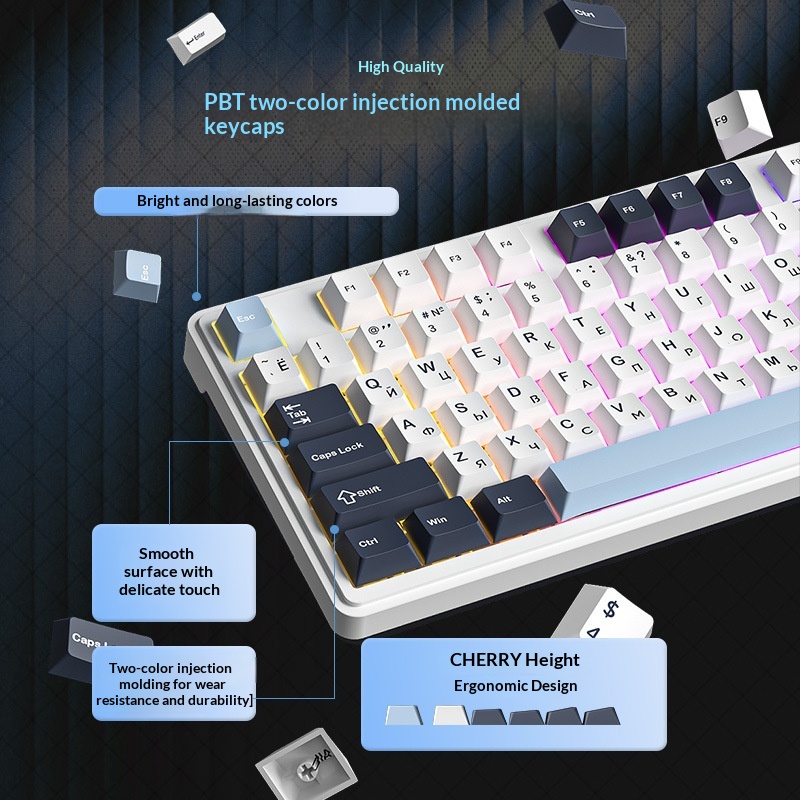 Furycube Rx75 Pro Tri Mode Rus - Gaming Keyboard Not Typing review and price