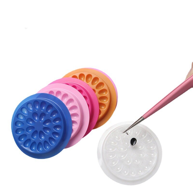 100pcs Eyelash Glue Holder Eye - Gasket Mount Kit review and price