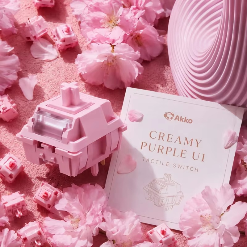 Akko U1 Tactile Switch Creamy  - Keyboard Lube Kit review and price