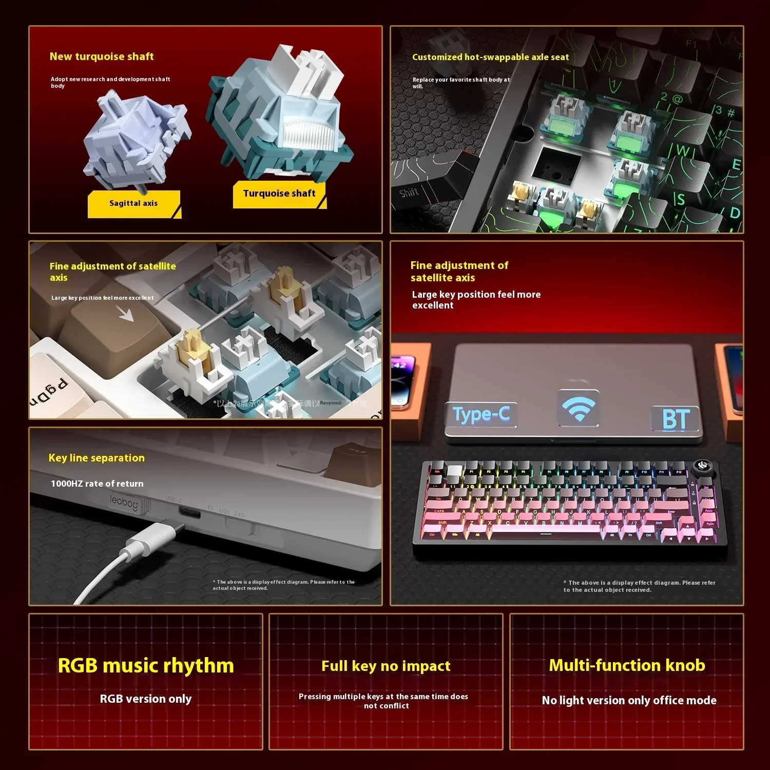 Leobog Hi75C Hi75 Hi75C Pro Al - Gaming Keyboard Number Pad review and price